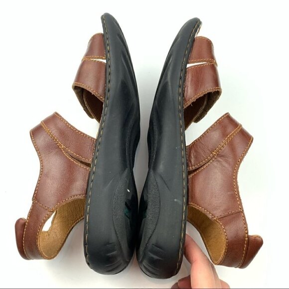 Josef Selbel sandals 39 8-8.5 leather gorpcore - Picture 4 of 12